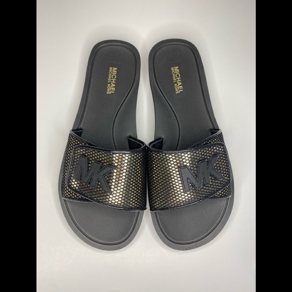 Michael Kors Palmer Slide Net Mesh Sandals Slipper - Picture 3 of 10